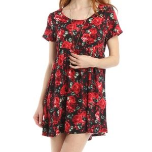 American Apparel Printed Babydoll Dress
